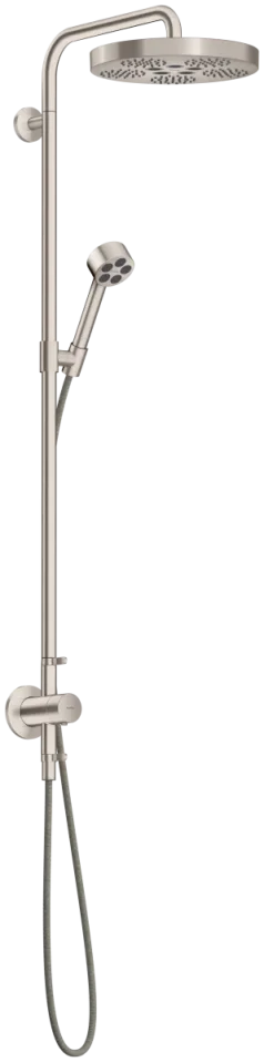 Axor One Showerpipes With Thermostatic Mixer 1015 X 350 X 170mm Stainless Steel product image - Image 1