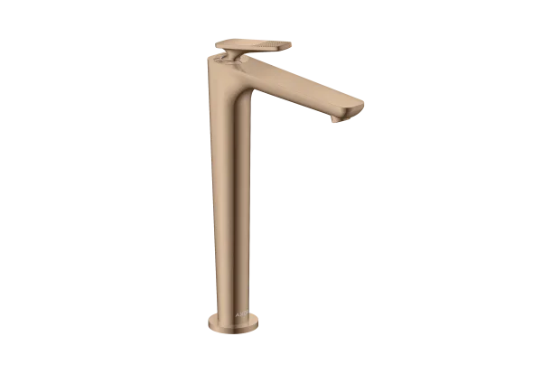 Axor Citterio C Single Lever Basin Mixer 250 With Coolstart And Waste Set - Cubic Cut