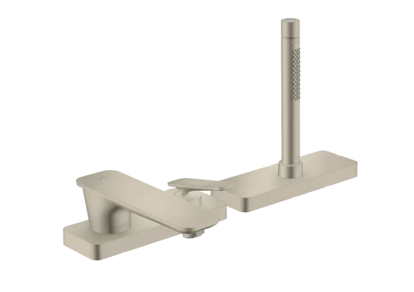 Axor Citterio C Bath Mixers Concealed 555 X 283 X 230mm Nickel - Brushed