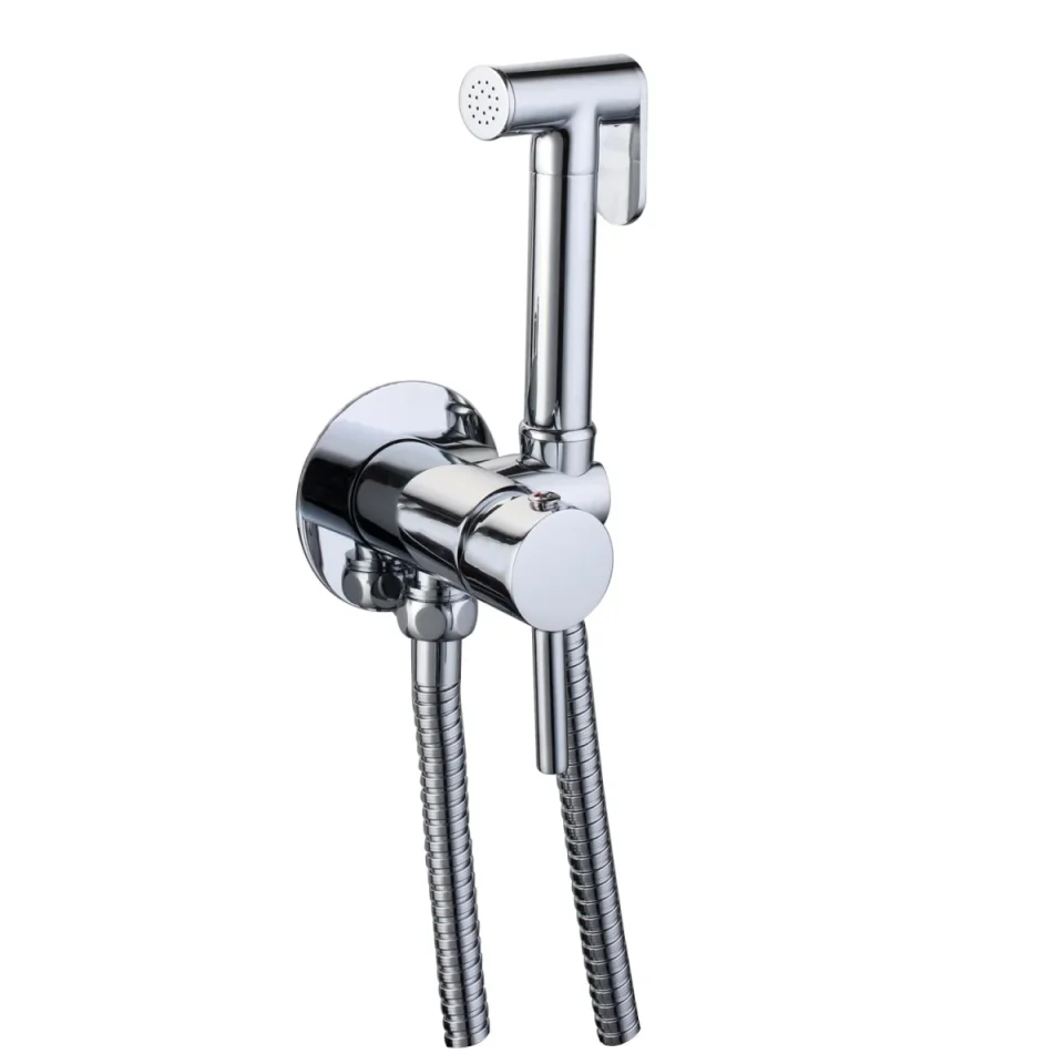 Just Taps Douche Set Complete With Single Lever Temperature Control Chrome product image - Image 1