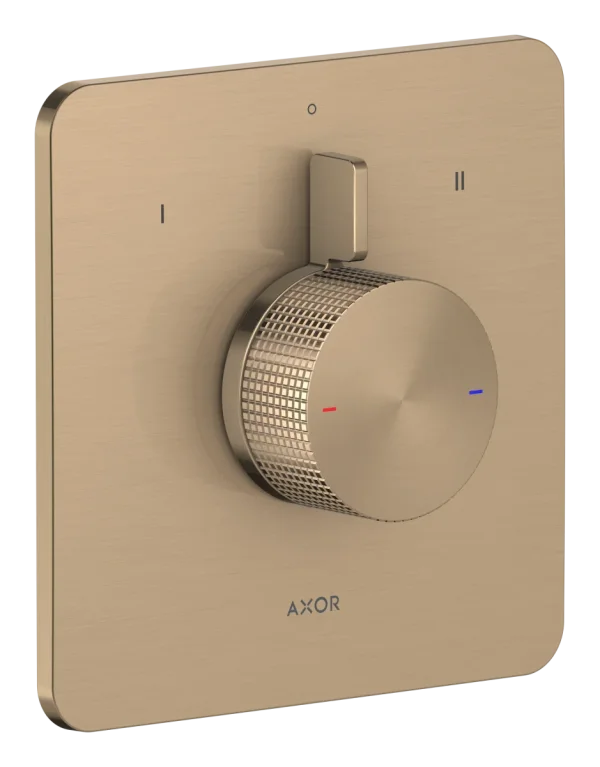 Axor Citterio C Shower Mixers Concealed 262 X 233 X 168mm Bronze - Brushed product image - Image 1