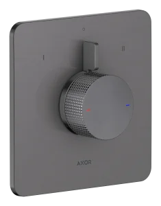 Axor Citterio C Shower Mixers Concealed 262 X 233 X 168mm Gunmetal/chrome - Brushed