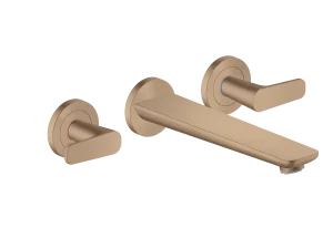Axor Citterio C Bath Mixers Concealed 458 X 247 X 107mm Rose Gold/gold - Brushed