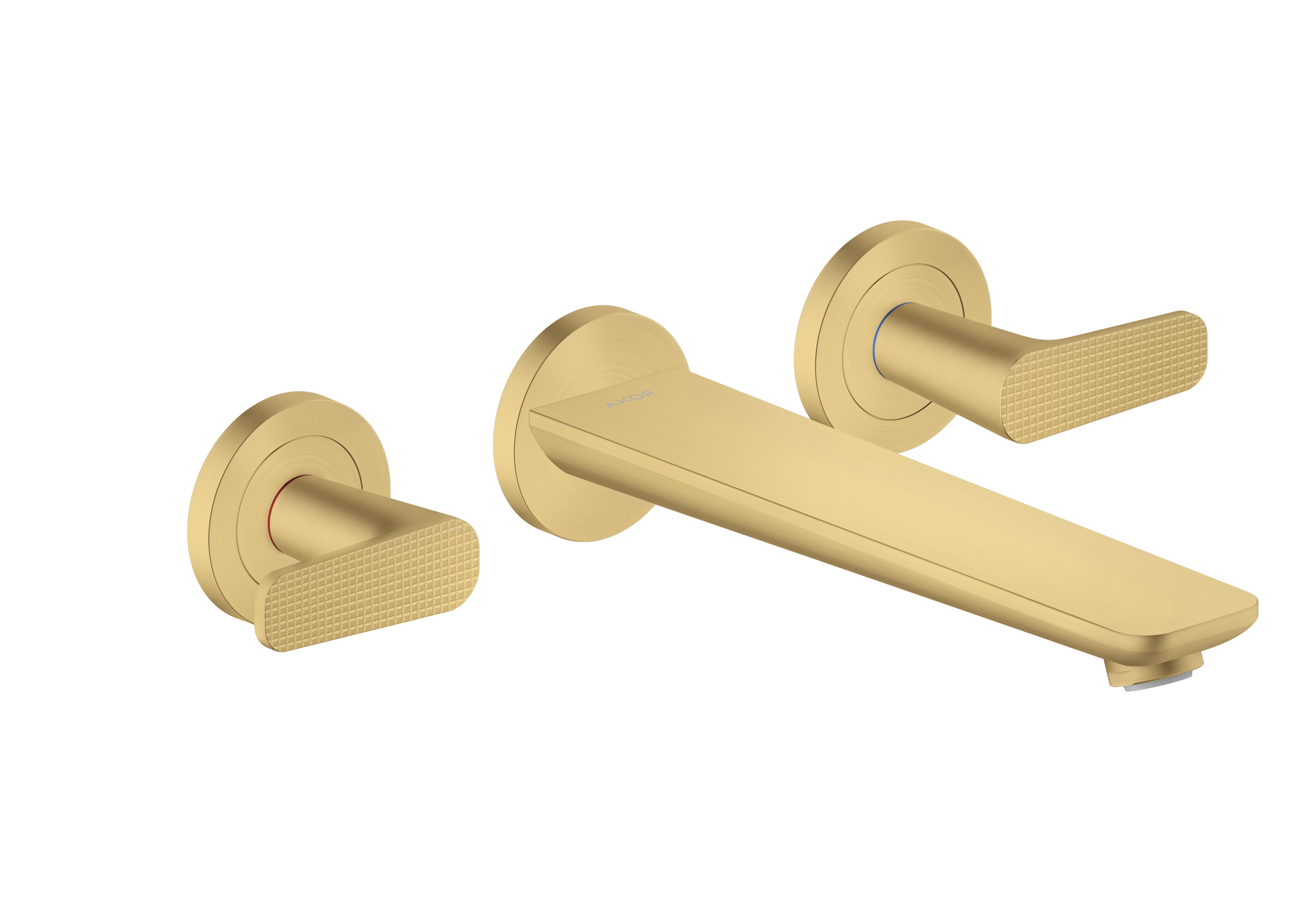 Axor Citterio C Bath Mixers Concealed 458 X 247 X 107mm Gold - Brushed