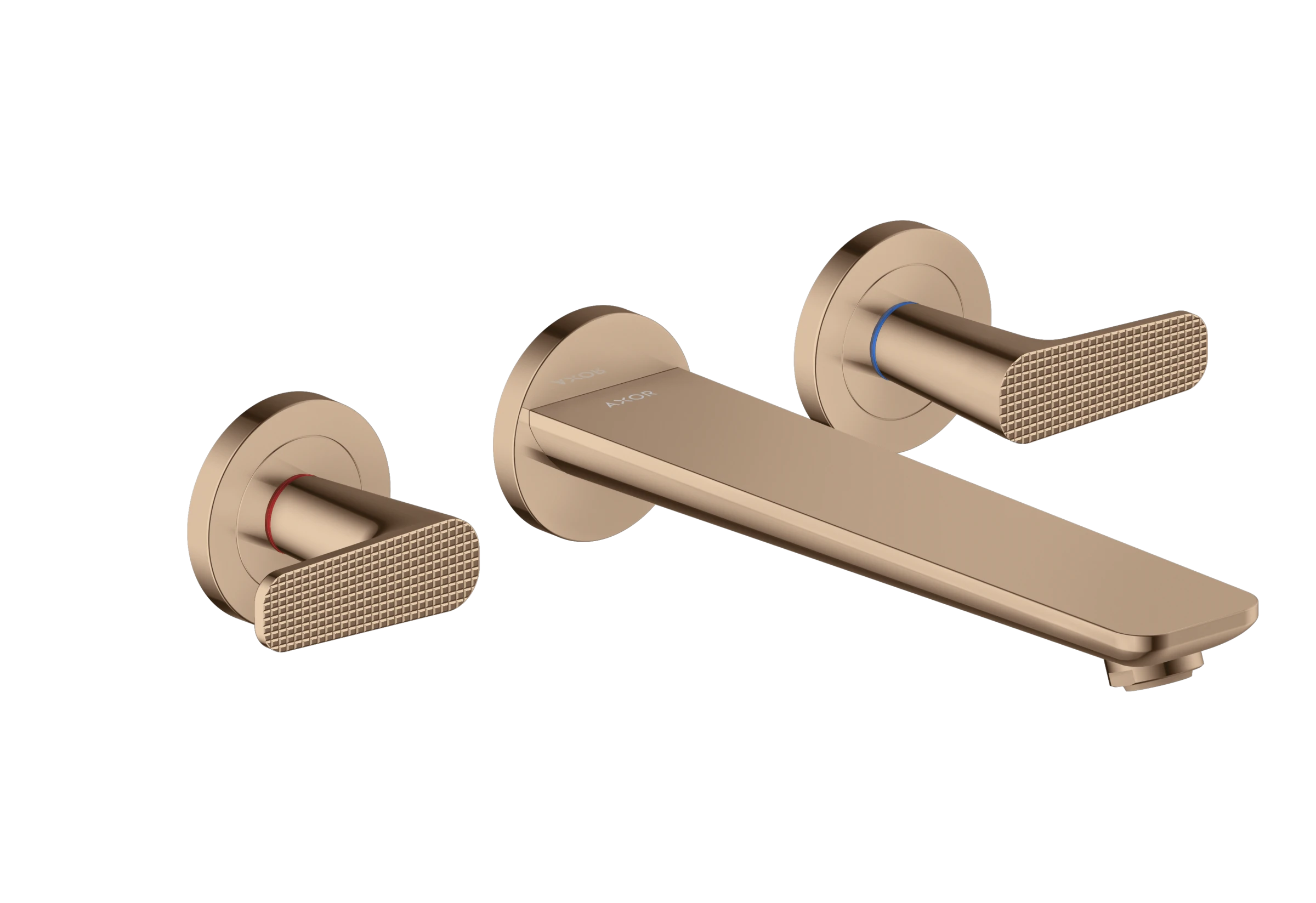 Axor Citterio C Bath Mixers Concealed 458 X 247 X 107mm Rose Gold/gold - Polished