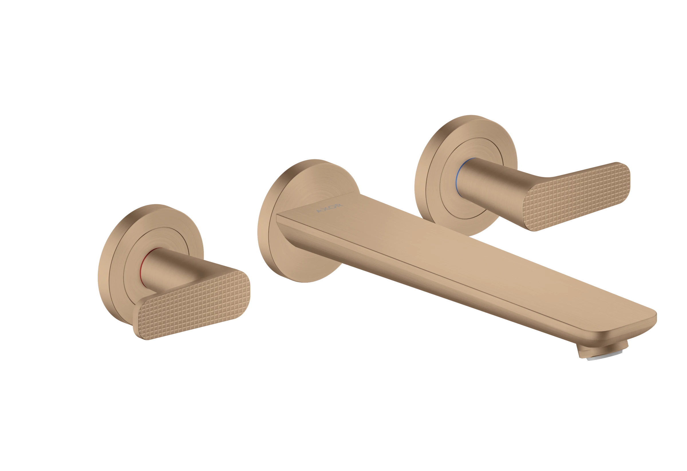 Axor Citterio C Bath Mixers Concealed 458 X 247 X 107mm Rose Gold/gold - Brushed