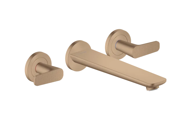 Axor Citterio C Bath Mixers Concealed 458 X 247 X 107mm Rose Gold/gold - Brushed