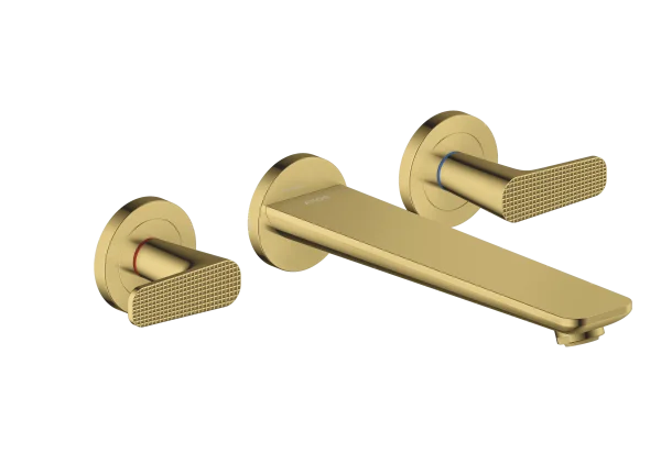 Axor Citterio C Bath Mixers Concealed 458 X 247 X 107mm Gold - Polished