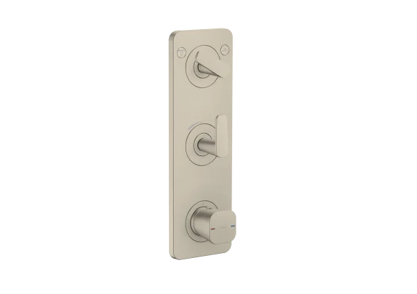 Axor Citterio C Thermostatic Shower Mixer Concealed 458 X 247 X 107mm Nickel - Brushed