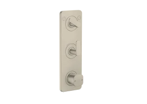 Axor Citterio C Thermostatic Shower Mixer Concealed 458 X 247 X 107mm Nickel - Brushed