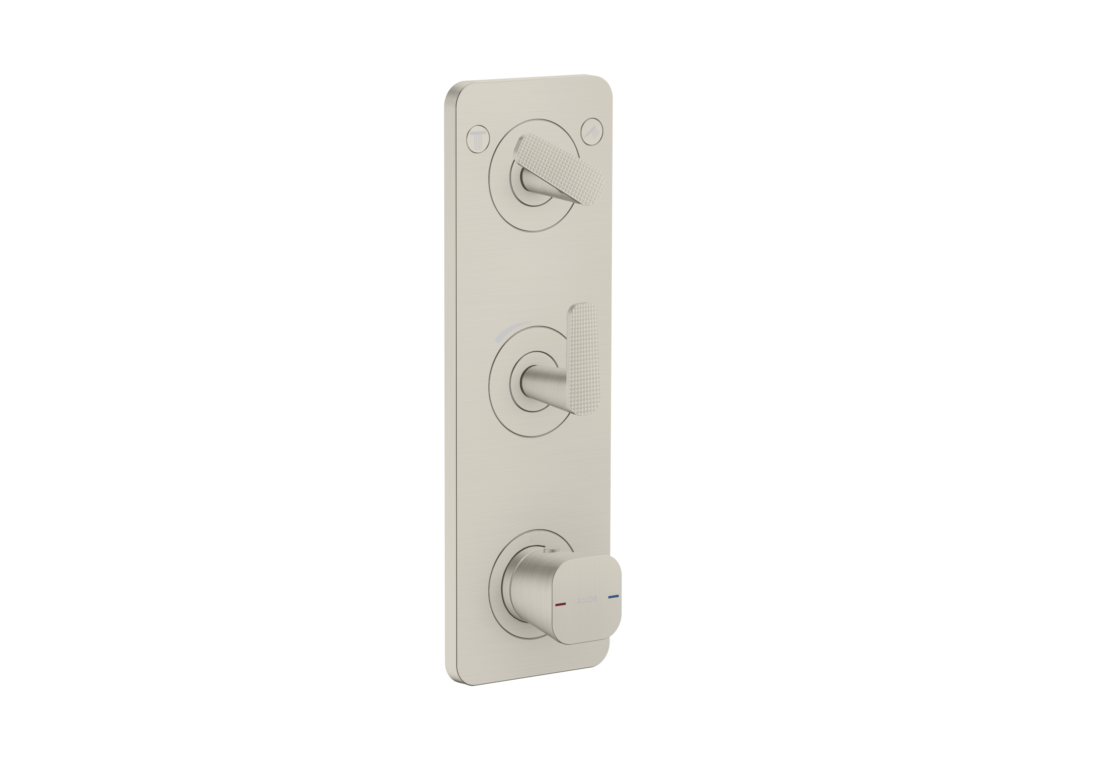 Axor Citterio C Thermostatic Shower Mixer Concealed 458 X 247 X 107mm Stainless Steel product image - Image 1