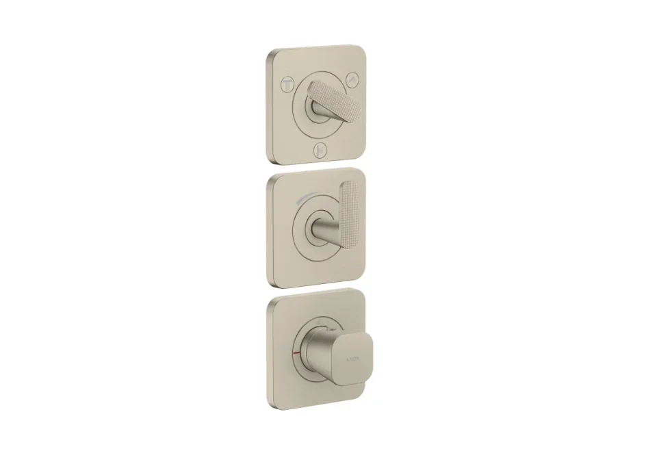 Axor Citterio C Thermostatic Shower Mixer Concealed 298.5 X 209 X 139mm Nickel - Brushed product image - Image 1