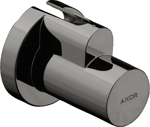 Axor Angle Valves 130 X 110 X 87mm Gunmetal/chrome - Polished