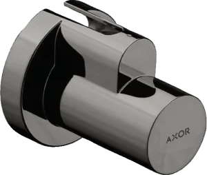 Axor Angle Valves 130 X 110 X 87mm Gunmetal/chrome - Polished
