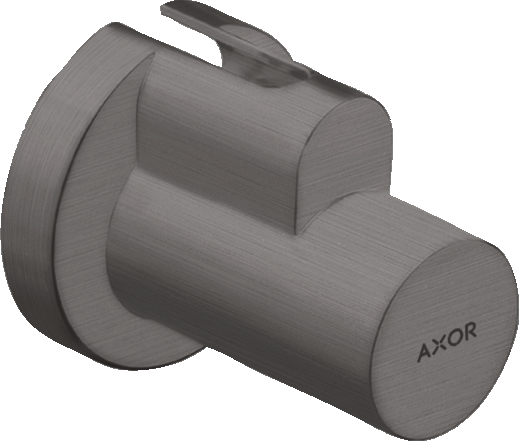 Axor Angle Valves 130 X 110 X 87mm Gunmetal/chrome - Brushed