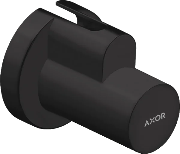 Axor Angle Valves 130 X 110 X 87mm Black - Matt