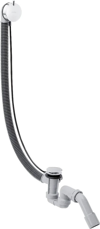 Axor Basic Set For Bath Filler With Waste And Overflow 590 X 310 X 90mm Black - Matt product image - Image 1