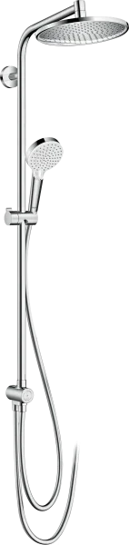 Hansgrohe Crometta S Showerpipe 240 1jet Ecosmart+ Reno Chrome
