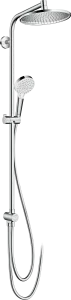 Hansgrohe Crometta S Showerpipe 240 1jet Ecosmart+ Reno Chrome