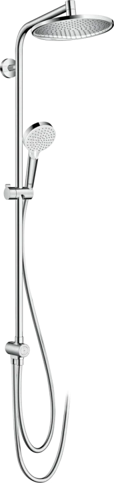 Hansgrohe Crometta S Shower Pipes Universal 1150 X 360 X 110mm Chrome product image - Image 1