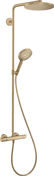 Hansgrohe Raindance S Showerpipes With Thermostatic Mixer 1100 X 360 X 115mm Bronze - Brushed