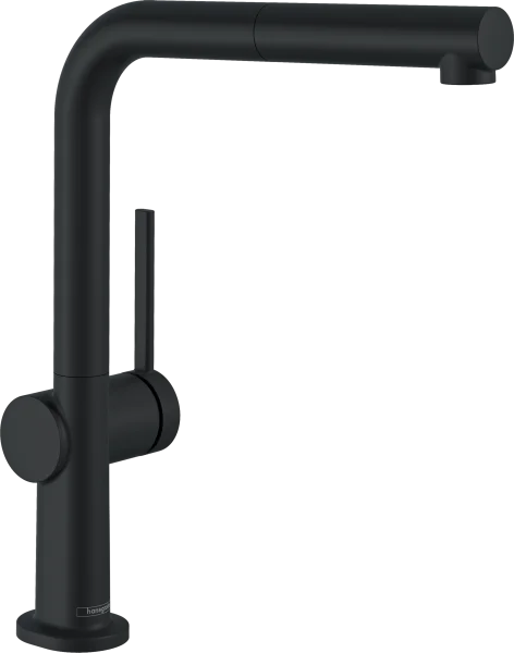 Hansgrohe Talis M54 Manual Kitchen Mixers 555 X 310 X 80mm Black - Matt