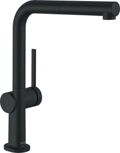 Hansgrohe Talis M54 Manual Kitchen Mixers 555 X 310 X 80mm Black - Matt
