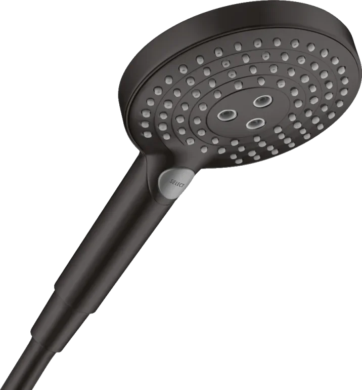 Hansgrohe Raindance Select S Hand Showers 275 X 155 X 45mm Black - Matt product image - Image 1