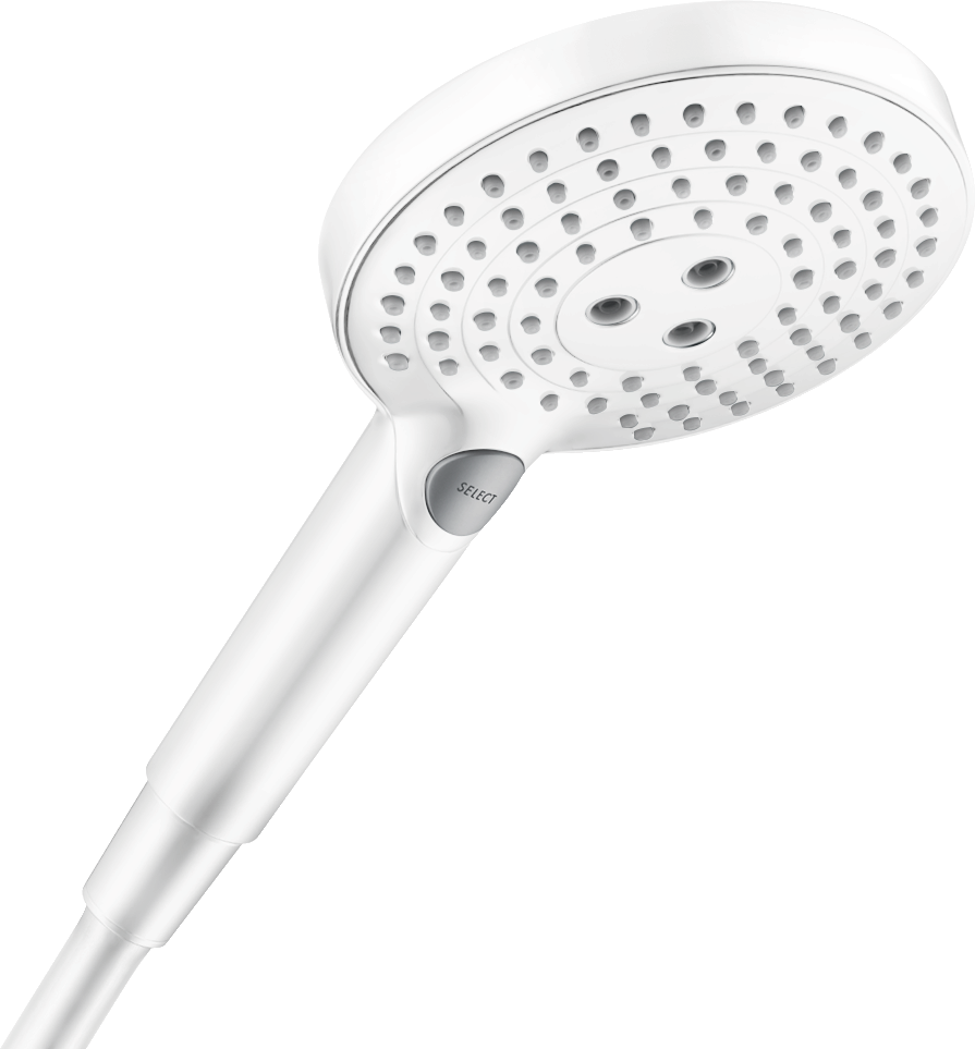 Hansgrohe Raindance Select S Hand Showers 275 X 155 X 45mm White - Matt