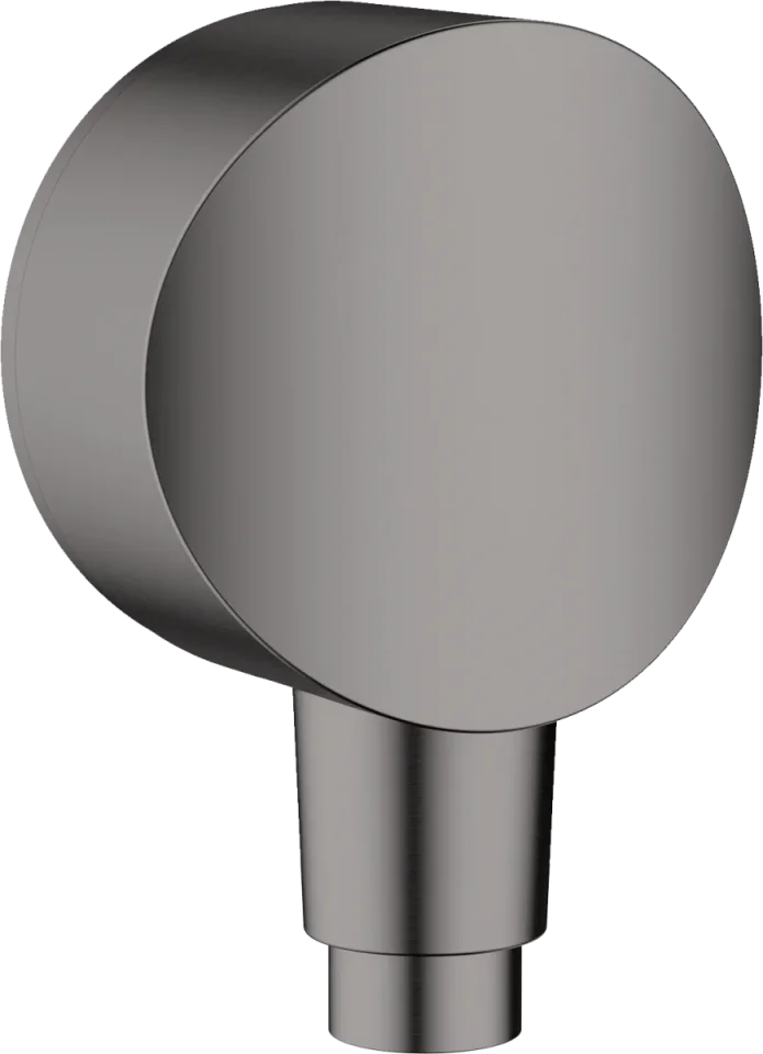 Hansgrohe Fixfit Wall Outlet 119 X 66 X 47mm Gunmetal/chrome - Brushed product image - Image 1