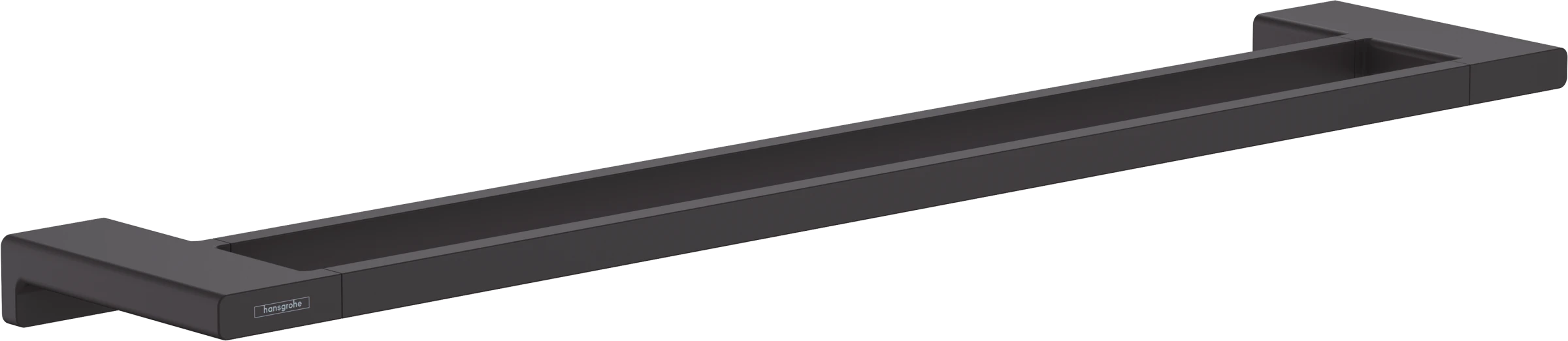 Hansgrohe Addstoris Q Double Bath Towel Rail Matt Black