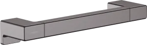 Hansgrohe Addstoris Q Grab Rails 85 X 60 X 355mm Gunmetal/chrome - Brushed
