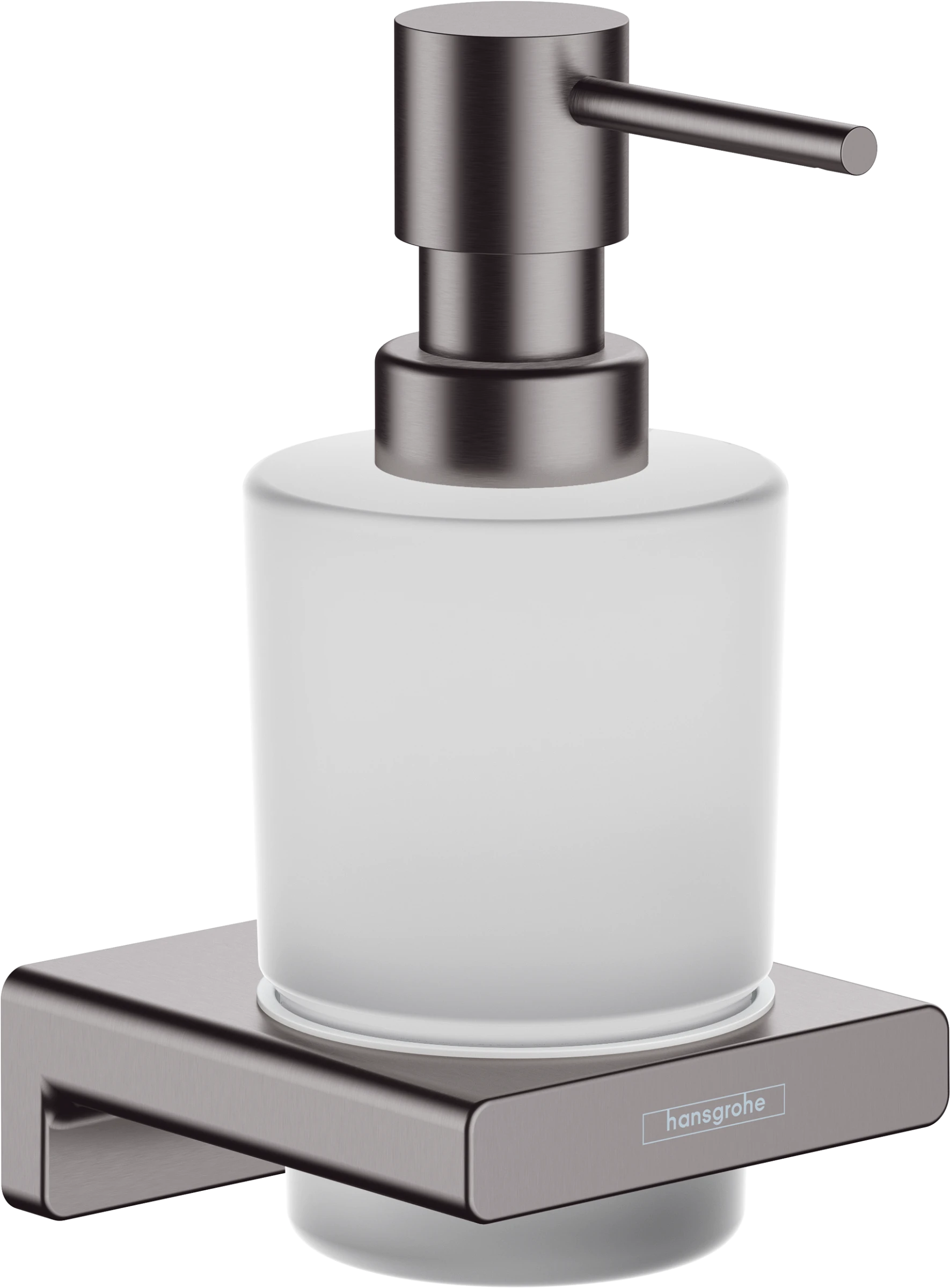 Hansgrohe Addstoris Q Lotion Dispenser 165 X 115 X 90mm Gunmetal/chrome - Brushed