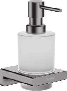 Hansgrohe Addstoris Q Lotion Dispenser 165 X 115 X 90mm Gunmetal/chrome - Brushed