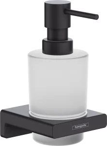Hansgrohe Addstoris Q Lotion Dispenser 165 X 115 X 90mm Black - Matt
