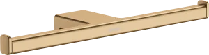 Hansgrohe Addstoris Q Toilet Roll Holders 85 X 60 X 355mm Bronze - Brushed