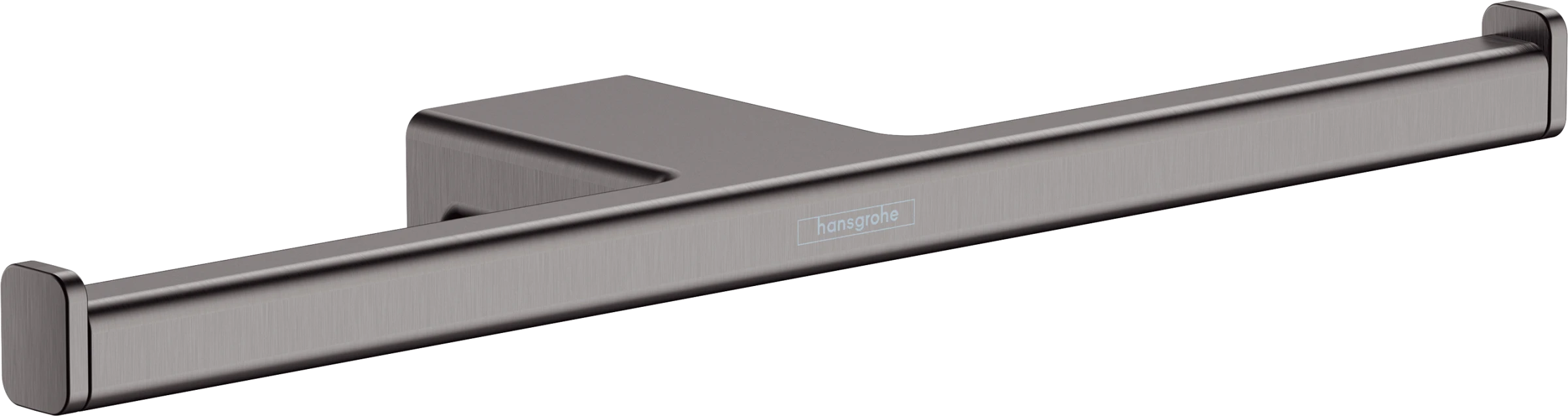 Hansgrohe Addstoris Q Toilet Roll Holders 85 X 60 X 355mm Gunmetal/chrome - Brushed