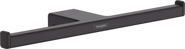 Hansgrohe Addstoris Q Double Roll Holder Matt Black