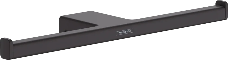 Hansgrohe Addstoris Q Toilet Roll Holders 85 X 60 X 355mm Black - Matt product image - Image 1