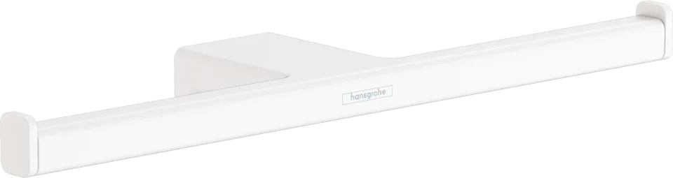 Hansgrohe Addstoris Q Toilet Roll Holders 85 X 60 X 355mm White - Matt product image - Image 1