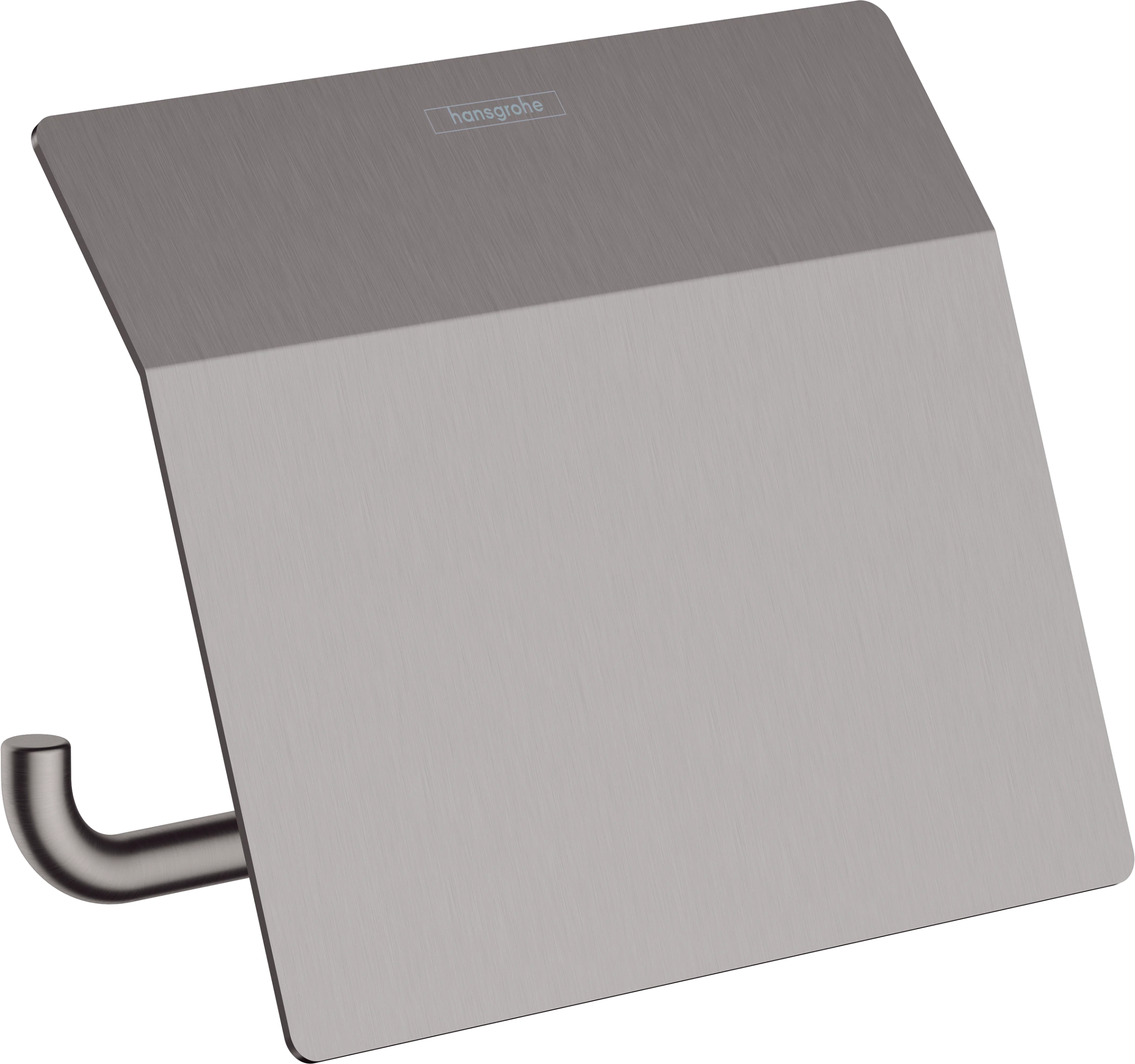 Hansgrohe Addstoris Q Toilet Roll Holders 140 X 45 X 200mm Gunmetal/chrome - Brushed