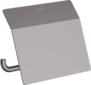 Hansgrohe Addstoris Q Toilet Roll Holders 140 X 45 X 200mm Gunmetal/chrome - Brushed