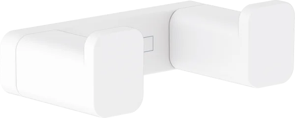 Hansgrohe Addstoris Q Towel Hook Double Matt White
