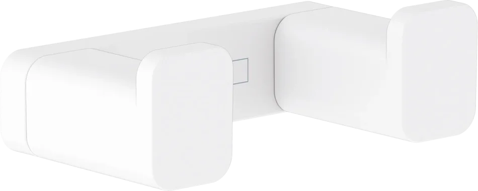 Hansgrohe Addstoris Q Hooks 75 X 45 X 40mm White - Matt product image - Image 1