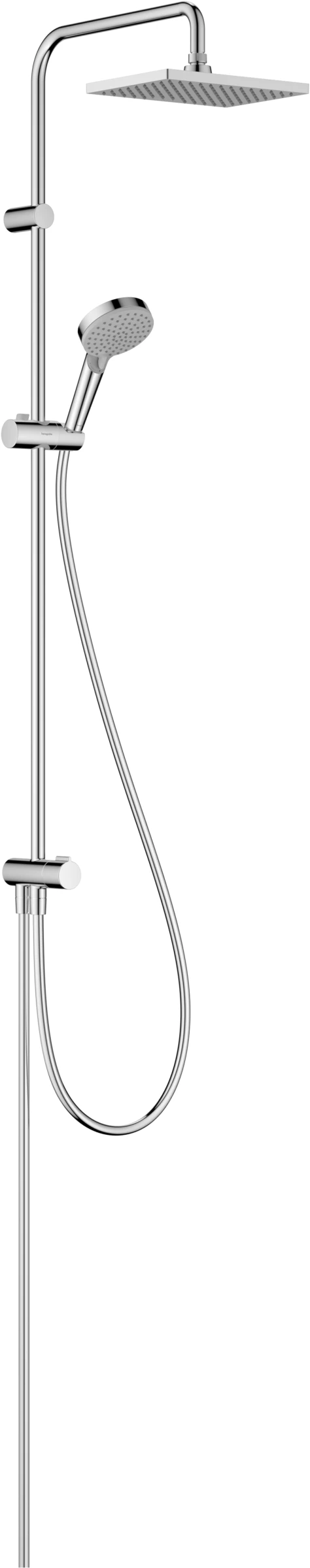 Hansgrohe Vernis Shape Shower Pipes Universal 985 X 325 X 85mm Chrome