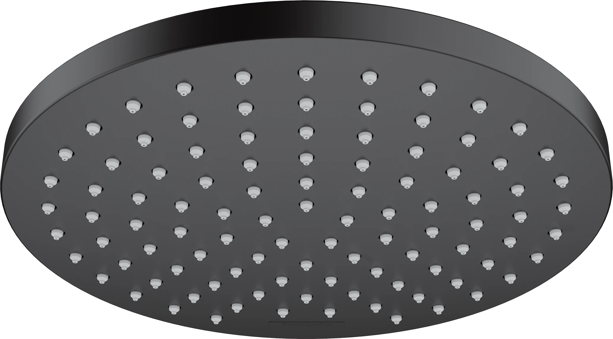 Hansgrohe Vernis Blend Overhead Showers 300 X 267 X 95mm Black - Matt
