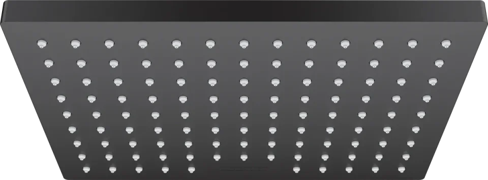Hansgrohe Vernis Shape Overhead Showers 283 X 265 X 91mm Black - Matt product image - Image 1