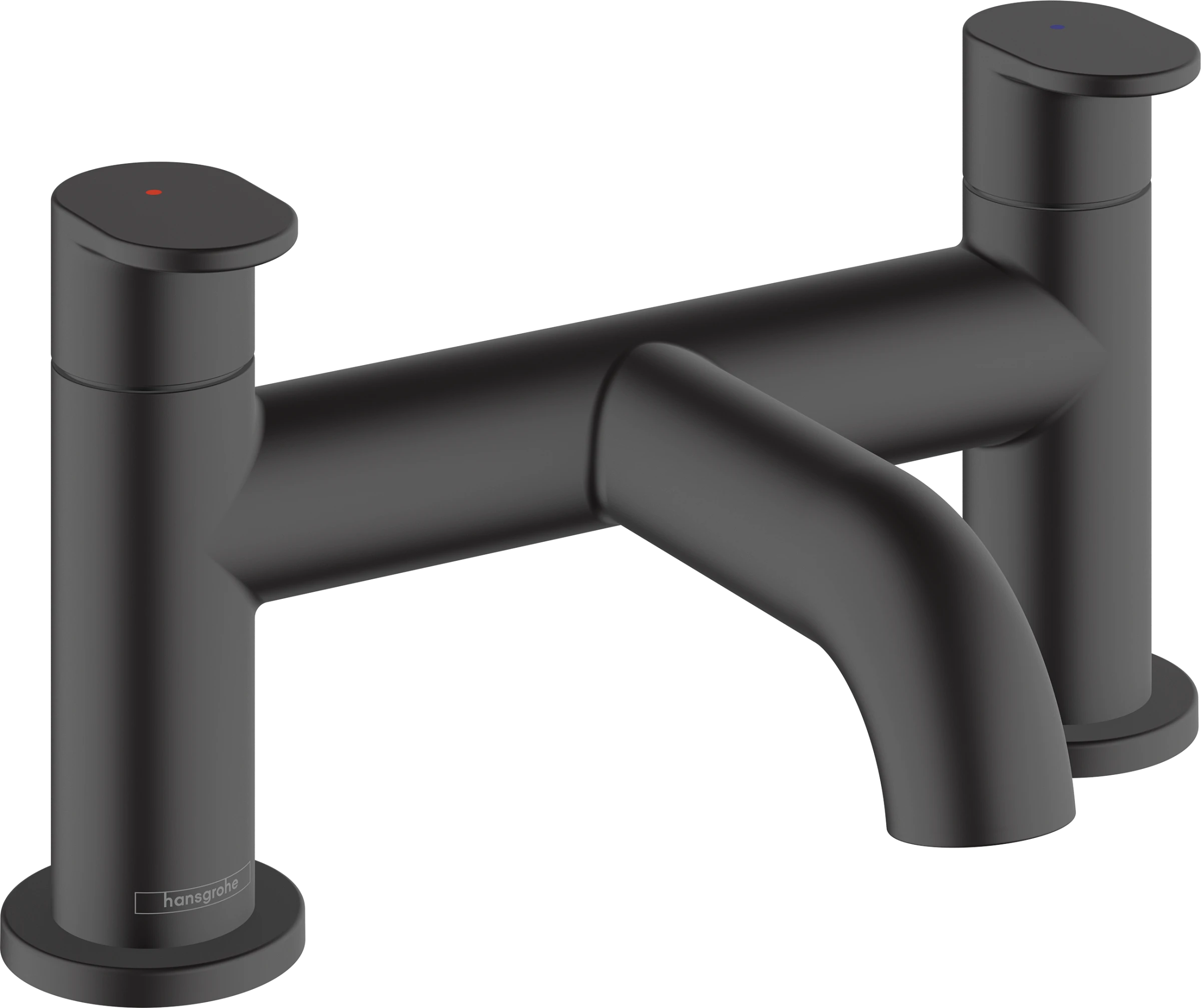 Hansgrohe Vernis Blend Bath Mixers Concealed 280 X 220 X 180mm Black - Matt