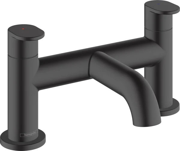 Hansgrohe Vernis Blend Bath Mixers Concealed 280 X 220 X 180mm Black - Matt