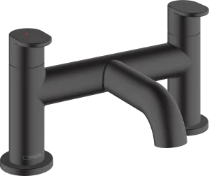 Hansgrohe Vernis Blend Bath Mixers Concealed 280 X 220 X 180mm Black - Matt
